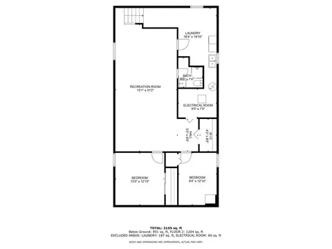 Floorplan - 14344 Kolin Ave, Midlothian, IL 60445 photo 2 of 3