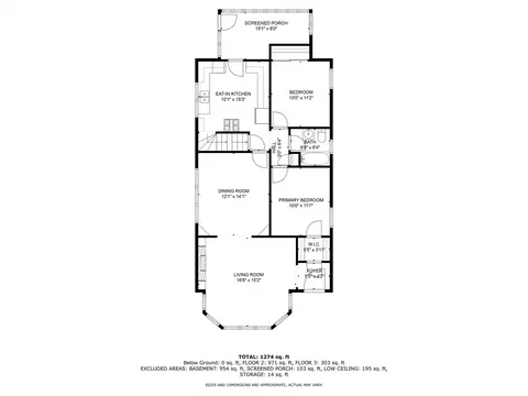 Floorplan - 6442 27th St, Berwyn, IL 60402 photo 2 of 3