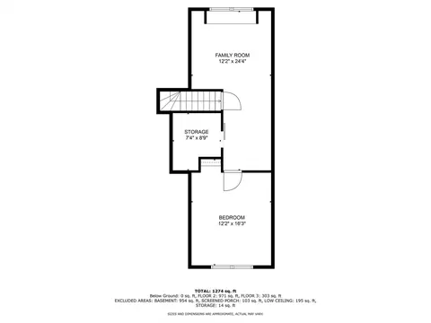 Floorplan - 6442 27th St, Berwyn, IL 60402 photo 3 of 3