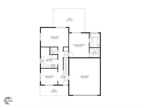 Floorplan - 7739 Lakewood Rd, Weldon, IL 61882 photo 2 of 4