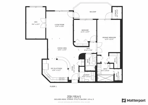 Floorplan - 3115 Town Square Dr #201, Rolling Meadows, IL 60008 photo 1 of 1