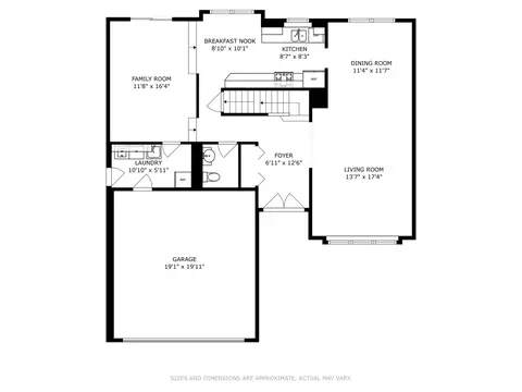 Floorplan - 869 Tanglewood Dr, Wheeling, IL 60090 photo 3 of 3