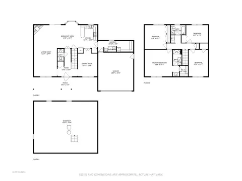 Floorplan - 930 N Dovington Dr, Hoffman Estates, IL 60169 photo 1 of 4