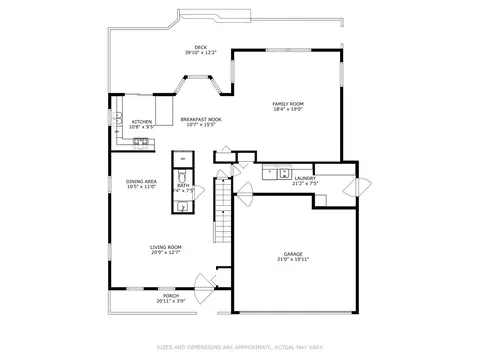 Floorplan - 198 Foxmoor Rd, Fox River Grove, IL 60021 photo 2 of 4