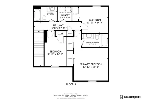 Floorplan - 906 Bull St, Normal, IL 61761 photo 2 of 3