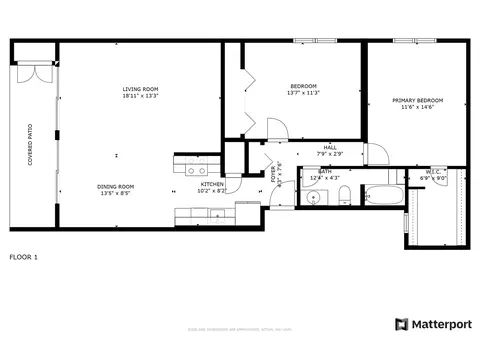 Floorplan - 100 S Main St #13, Algonquin, IL 60102 photo 1 of 1