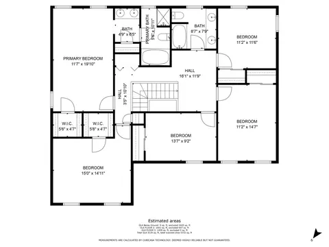 Floorplan - 1405 Michelline Ct, Hoffman Estates, IL 60192 photo 2 of 3