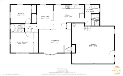Floorplan - 307 E South St, Mansfield, IL 61854 photo 1 of 1