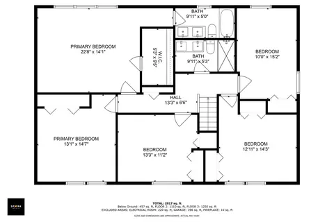 Floorplan - 1497 Applegate Dr, Naperville, IL 60565 photo 2 of 3