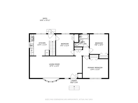 Floorplan - 5508 Fox Lake Rd, Mchenry, IL 60051 photo 2 of 3