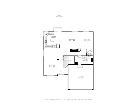 Floorplan - 1985 Bordeaux Ct, Wheeling, IL 60090 photo 3 of 3