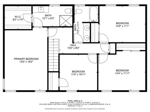 Floorplan - 4700 Dawngate Ln, Rolling Meadows, IL 60008 photo 2 of 3