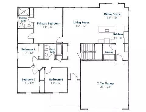 Floorplan - 503 Preserve Dr, Genoa, IL 60135 photo 1 of 1