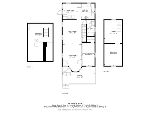 Floorplan - 105 N Ames St, Cabery, IL 60919 photo 2 of 4