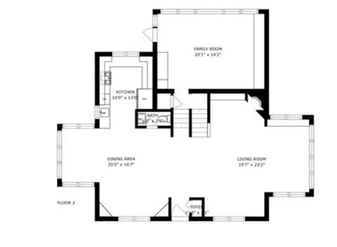 Floorplan - 152 Bertling Ln, Winnetka, IL 60093 photo 1 of 4