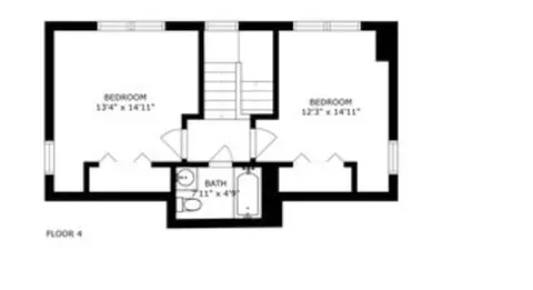 Floorplan - 152 Bertling Ln, Winnetka, IL 60093 photo 3 of 4