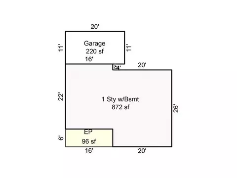 Floorplan - 734 E Illinois St, Freeport, IL 61032 photo 1 of 1