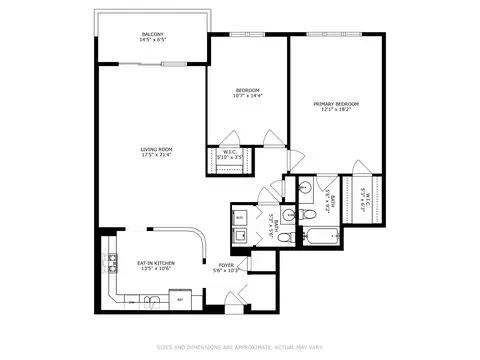 Floorplan - 1349 E Washington St #604A, Des Plaines, IL 60016 photo 1 of 1