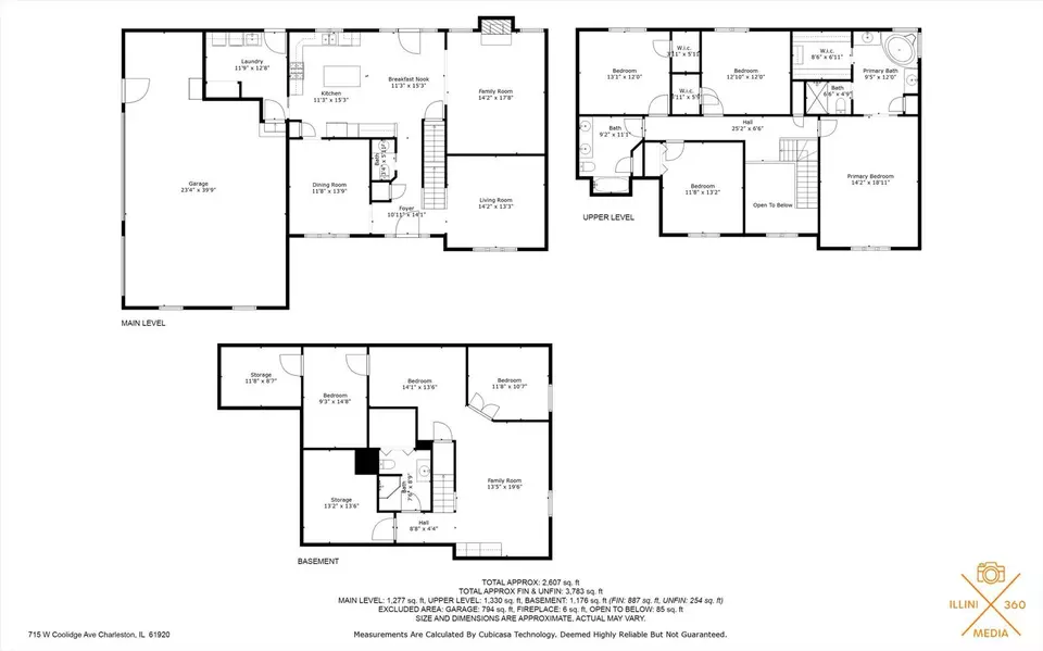 Floorplan - 715 W Coolidge Ave, Charleston, IL 61920 photo 1 of 1