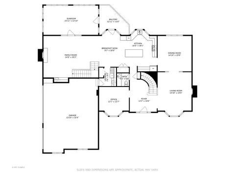 Floorplan - 9011 Enclave Dr, Burr Ridge, IL 60527 photo 2 of 4