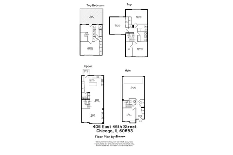 Floorplan - 406 E 46th St #B4, Chicago, IL 60653 photo 3 of 5