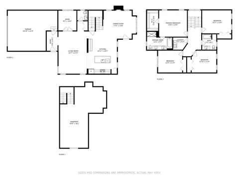 Floorplan - 12502 Kildare Dr, Plainfield, IL 60585 photo 1 of 4
