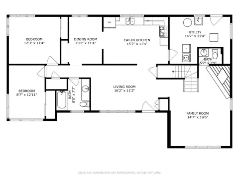 Floorplan - 208 Spring Ct, Roselle, IL 60172 photo 3 of 3