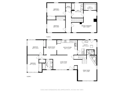 Floorplan - 208 Spring Ct, Roselle, IL 60172 photo 1 of 3