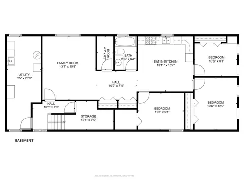 Floorplan - 529 W 44th Pl, Chicago, IL 60609 photo 3 of 4