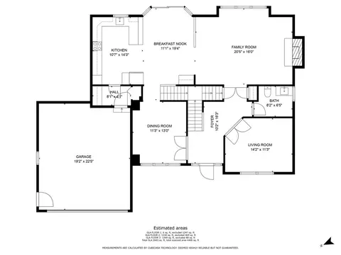 Floorplan - 595 Walnut Ct, Antioch, IL 60002 photo 1 of 4