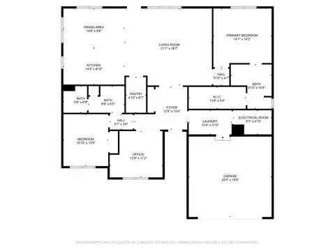 Floorplan - 823 Hanson Ave, Mchenry, IL 60050 photo 1 of 1