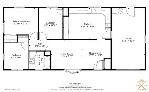 Floorplan - 2201 Welland Dr, Champaign, IL 61821 photo 1 of 1
