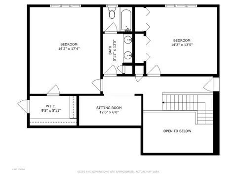 Floorplan - 8205 Kathryn Ct, Burr Ridge, IL 60527 photo 2 of 3