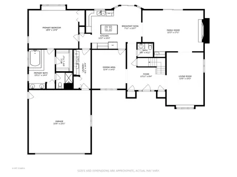 Floorplan - 8205 Kathryn Ct, Burr Ridge, IL 60527 photo 3 of 3