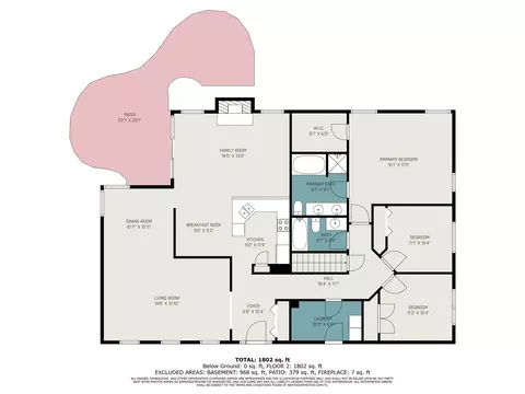 Floorplan - 1335 Saddlebrook Rd, Bartlett, IL 60103 photo 1 of 3
