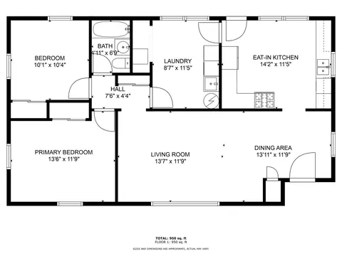Floorplan - 1719 Pleasant Ave, Mchenry, IL 60050 photo 1 of 1