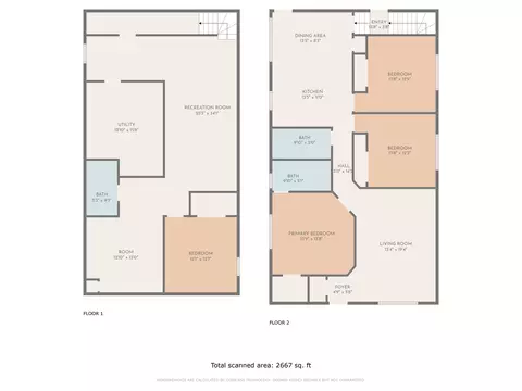 Floorplan - 3213 Green St, Steger, IL 60475 photo 3 of 3