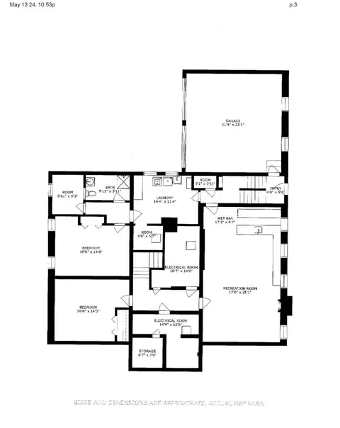 Floorplan - 1403 Glenview Rd, Glenview, IL 60025 photo 3 of 4