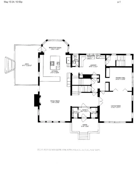 Floorplan - 1403 Glenview Rd, Glenview, IL 60025 photo 1 of 4