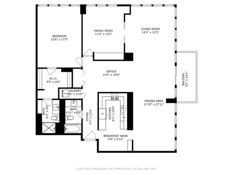 Floorplan - 200 E Delaware Pl #18C, Chicago, IL 60611 photo 1 of 1