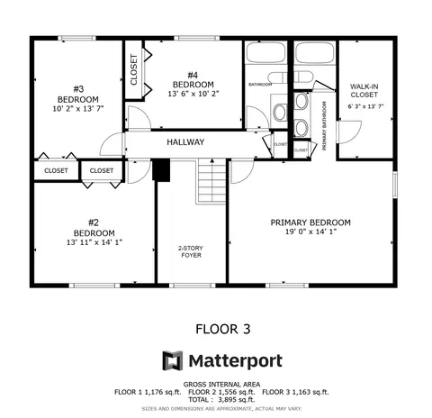 Floorplan - 724 Eastchester Rd, Wheeling, IL 60090 photo 2 of 4