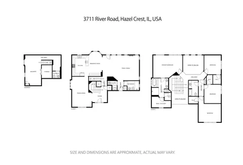Floorplan - 3711 River Rd, Hazel Crest, IL 60429 photo 1 of 1