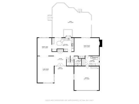 Floorplan - 830 Warwick Rd, Deerfield, IL 60015 photo 1 of 3