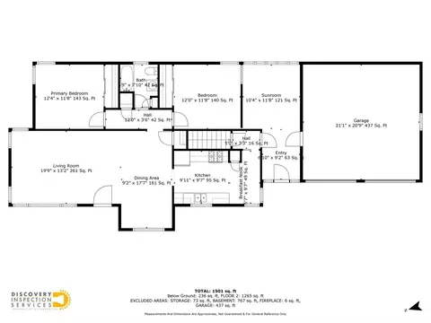 Floorplan - 621 Preston Ave, Elgin, IL 60120 photo 1 of 3