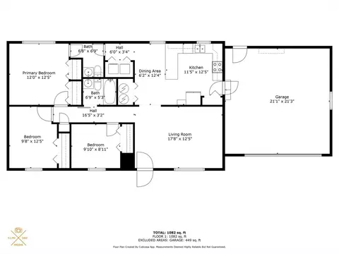 Floorplan - 103 Chippewa Dr, Loda, IL 60948 photo 1 of 1