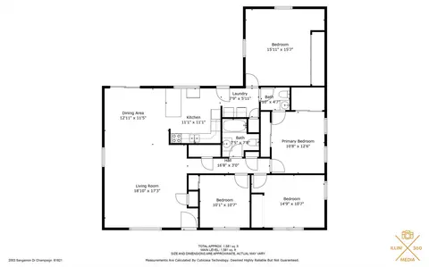 Floorplan - 2003 Sangamon Dr, Champaign, IL 61821 photo 1 of 1