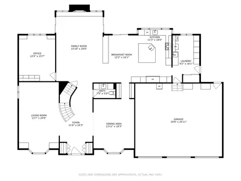 Floorplan - 1664 Brittany Ln, Hoffman Estates, IL 60192 photo 2 of 4