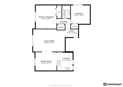 Floorplan - 802 Dobson St #1, Evanston, IL 60202 photo 1 of 1