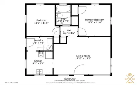 Floorplan - 20 Charles Dr, Rantoul, IL 61866 photo 1 of 1