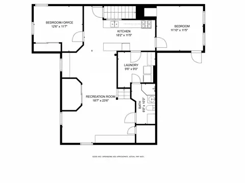 Floorplan - 502 E Indiana St, Wheaton, IL 60187 photo 2 of 3